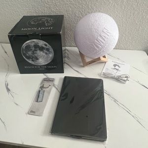 The Boogeyman Movie Promo Swag 2023 3D Printing Moon Lamp, keychain and journal
